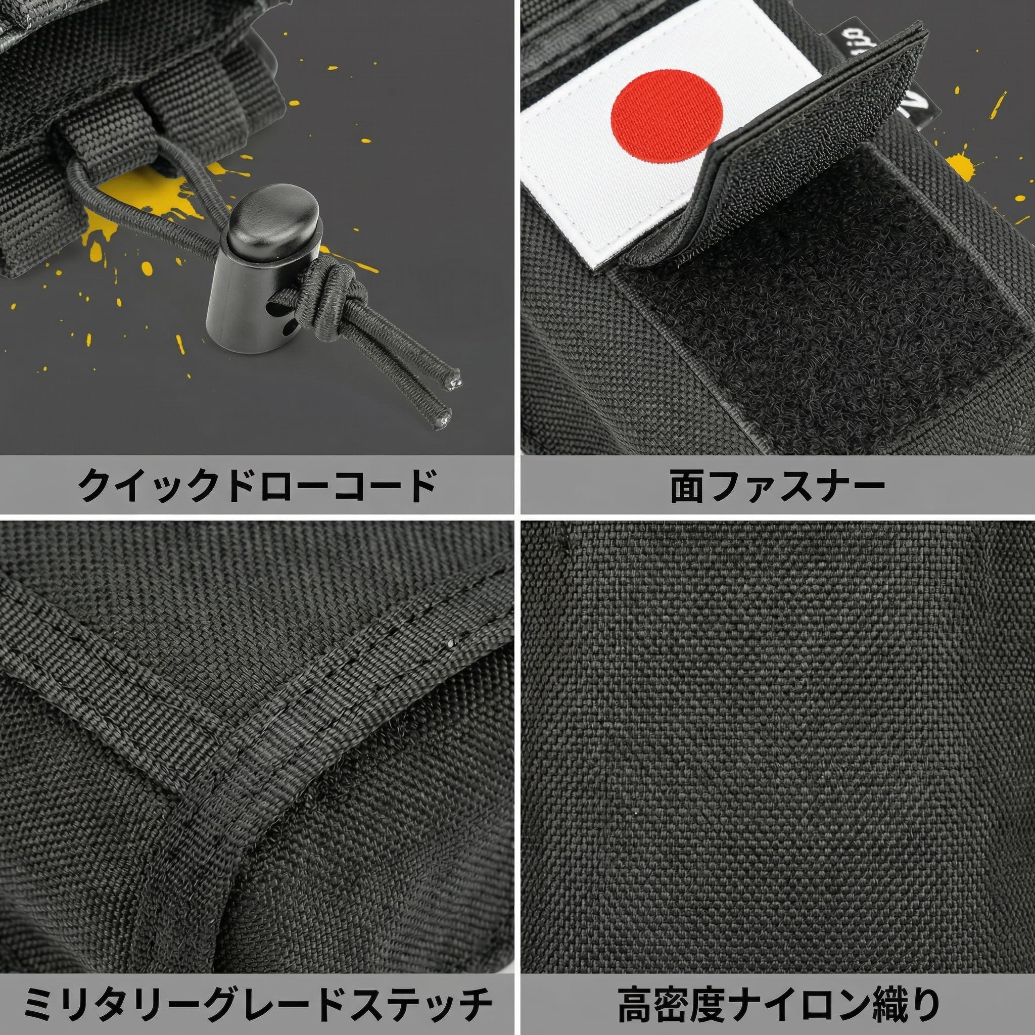 Zeadio タクティカル トランシーバーホルスター MOLLE対応12個セット Amazon | Zeadio タクティカル トランシーバーホルスター、MOLLE対応